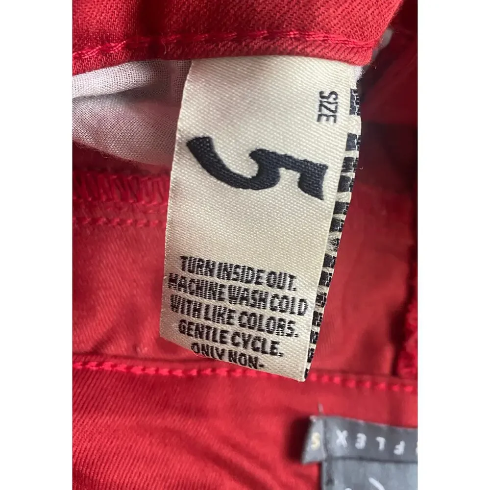 Indigo Rein red color flex pants size 5